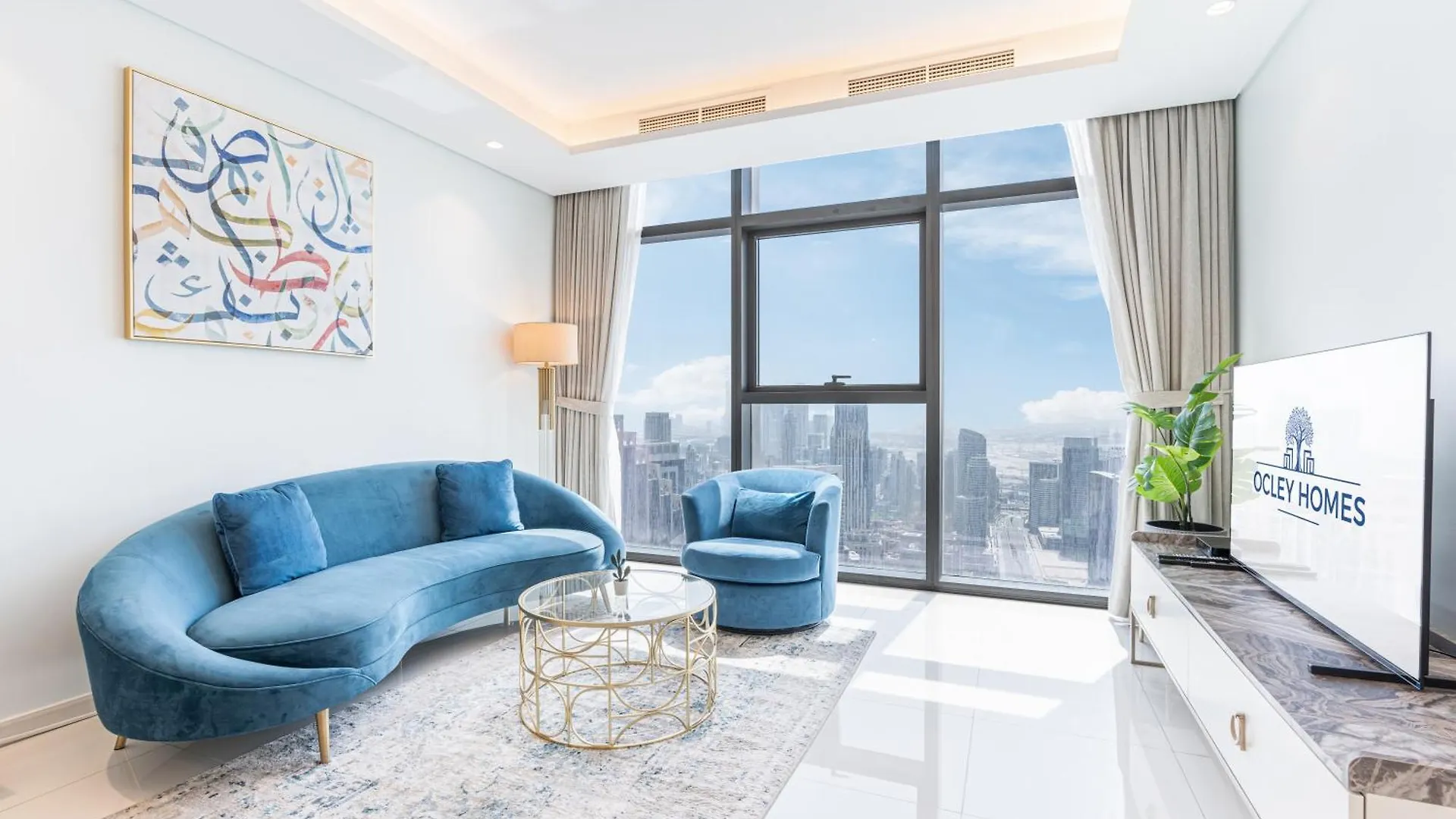 Stunning 62Nd Floor Home With Burj View Dubai
