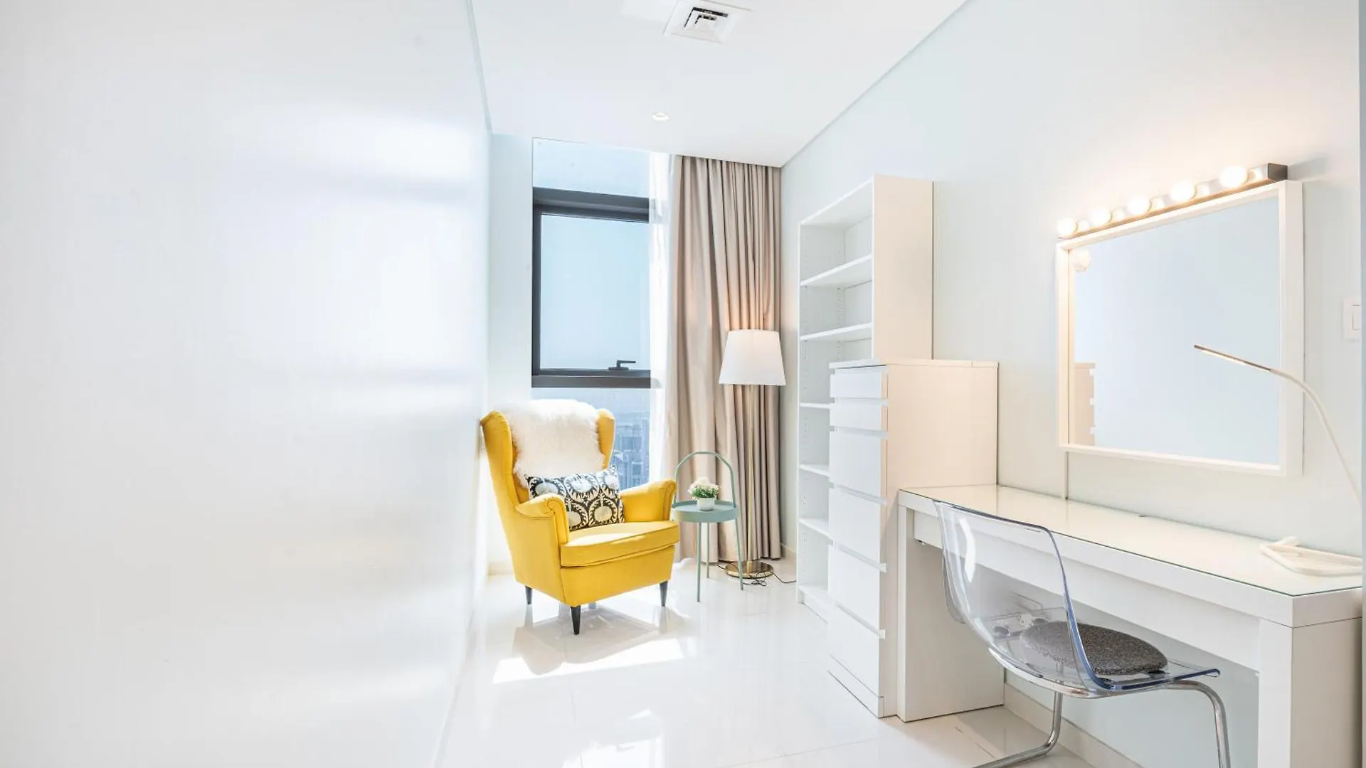 Stunning 62Nd Floor Home With Burj View Dubaj Apartament